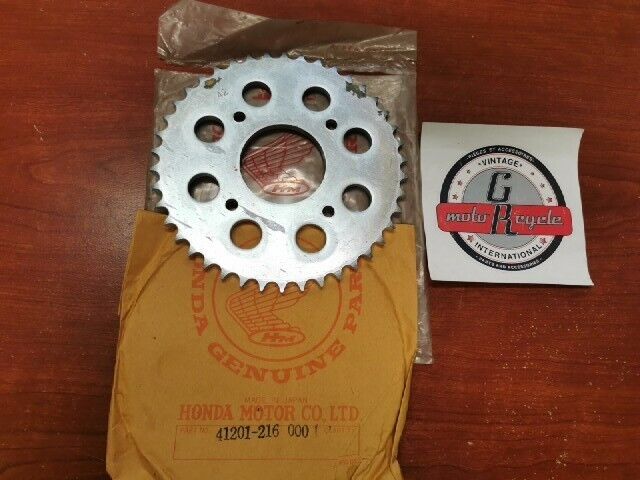 NOS Honda CB93 CB125 CB160 CL160 REAR DRIVEN SPROCKET (42T) 41201-216-000 H98