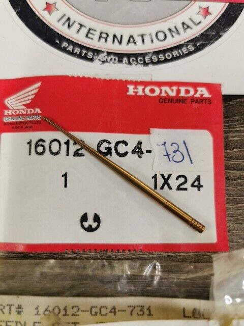 NOS HONDA CR80R 1984 Needle Set Jet 16012-GC4-731 H110
