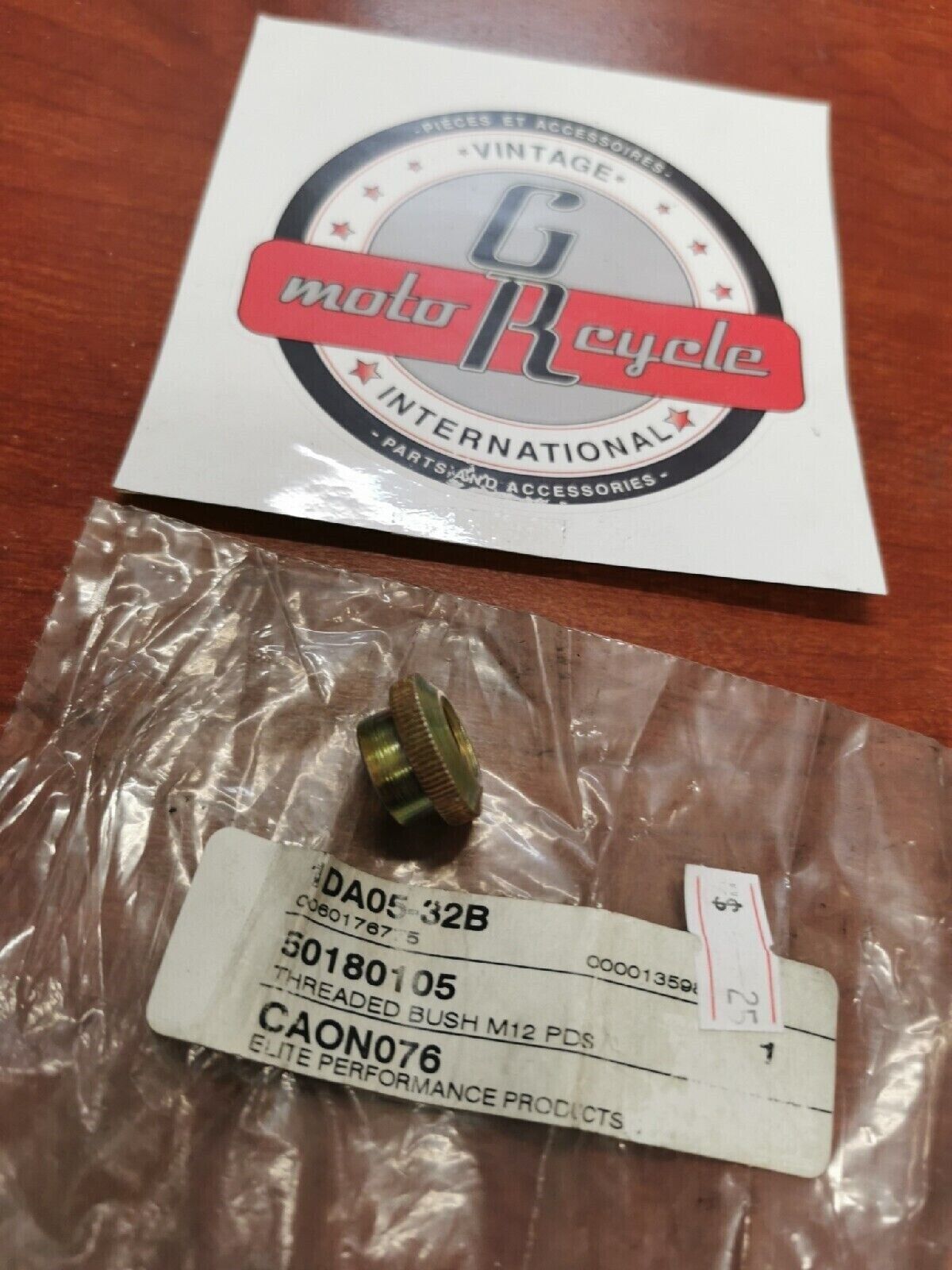 NOS KTM 105SX 125EXC 125SX 200XCW 250SX THREADED SHOCK BUSHING M12 50180105 KT3