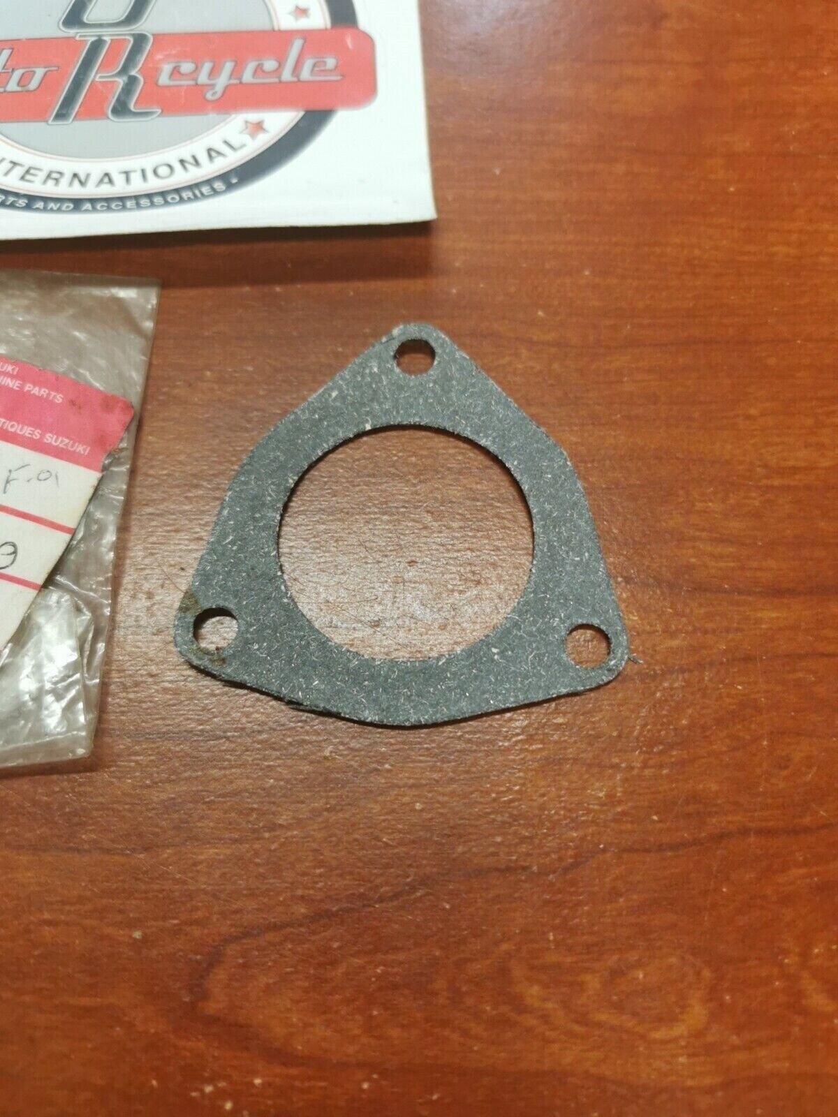NOS Suzuki RM100 RM125 EXHAUST PIPE FLANGE GASKET 14181-40200-H17 S20