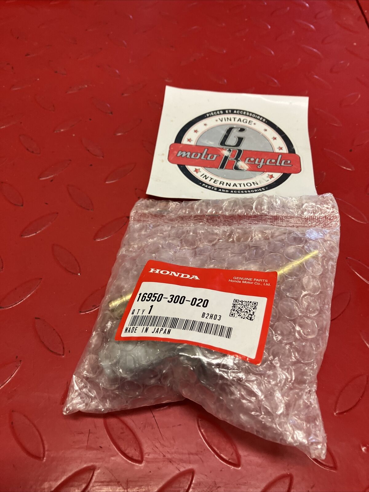 NEW HONDA CB750 K0 - K4 CB500 CB550 FUEL VALVE PETCOCK 16950-300-020 H100