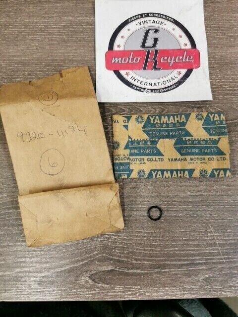 NOS YAMAHA XJ650 XJ650K XJ750K XJ700N XS500D 1977 O RING 93210-11124-00 Y158