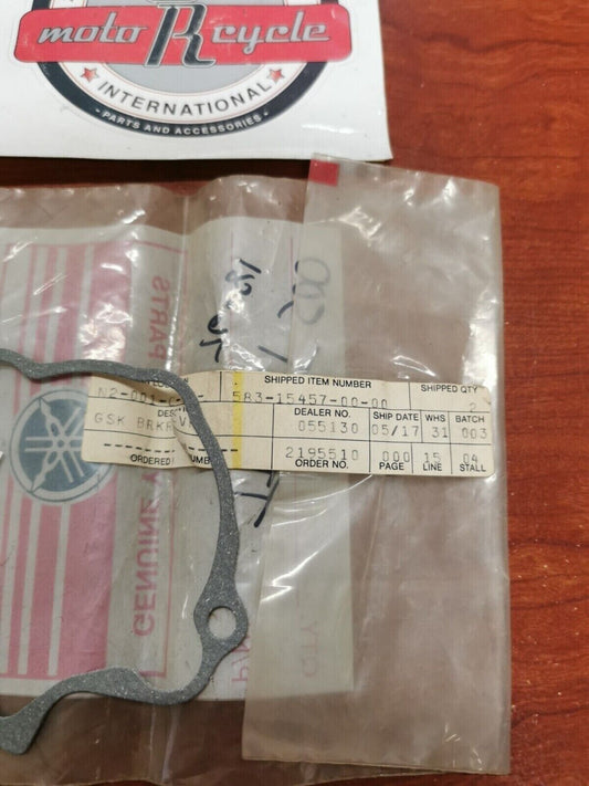 NOS Yamaha TT500 XT500 GASKET 583-15457-00-00 SUB. 3HT-15457-00-00 Y95