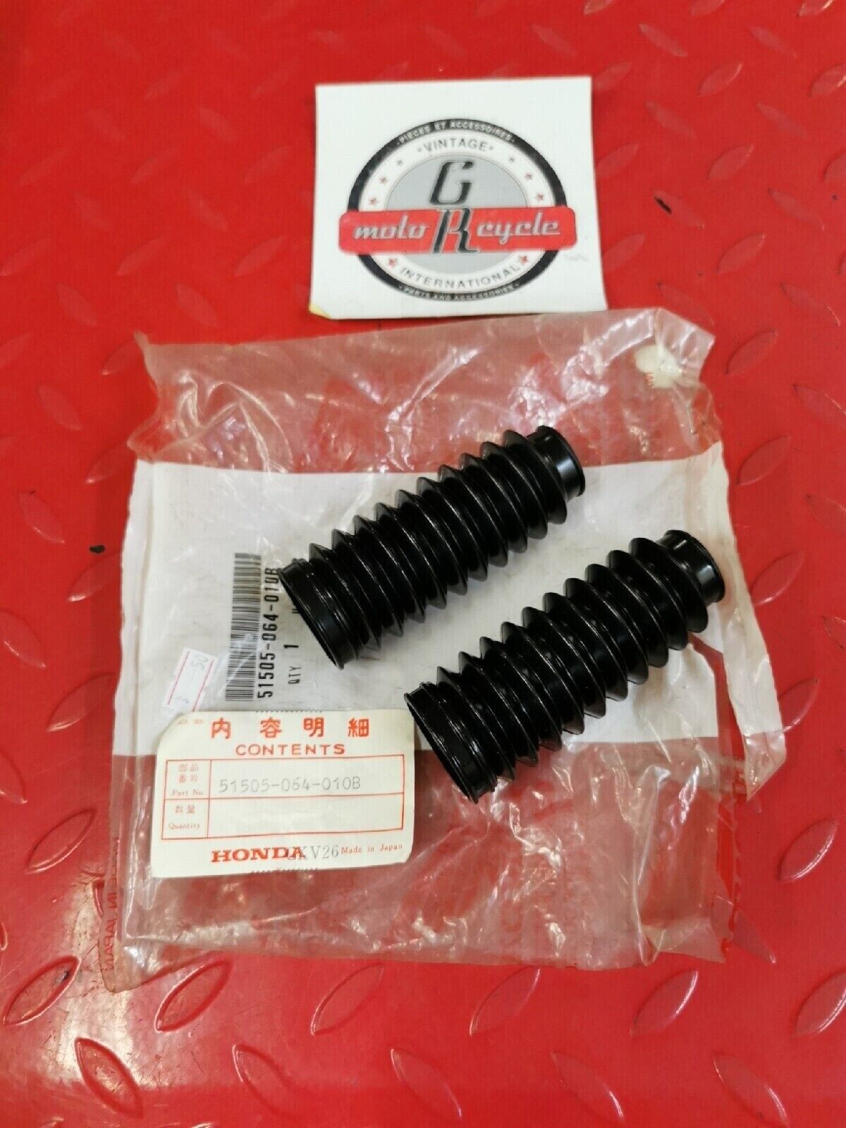 NEW HONDA Z50A CT70H 1976 - 1978 FORK BOOT KIT 51505-064-010B H39
