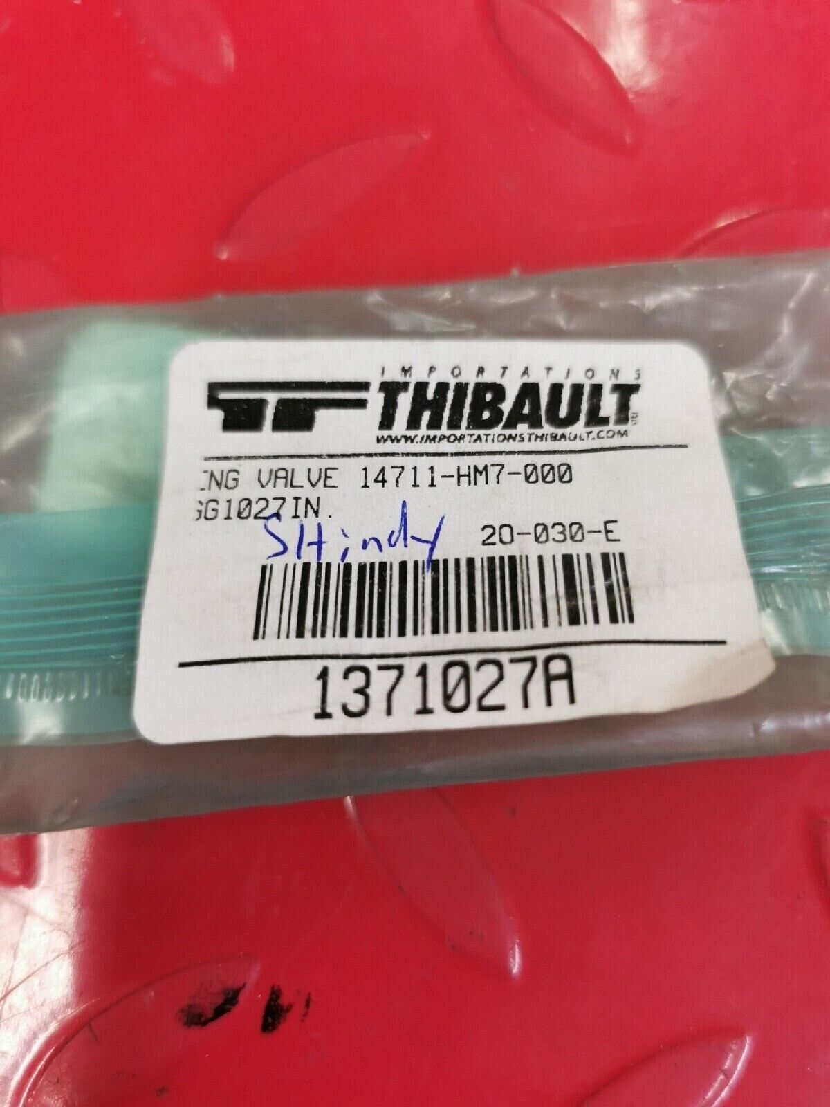 NOS SHINDY HONDA TRX400FW 1995 - 2003 ENGINE VALVE INTAKE 14711-HM7-000 J11