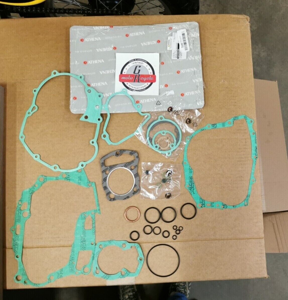 NOS ATHENA HONDA ATC200E 1982 1983 INCOMPLETE GASKET KIT SET P400210850204 J48