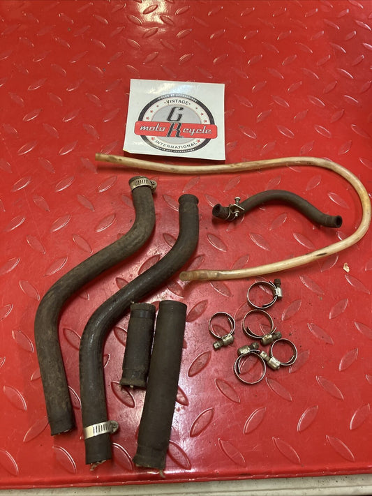Honda CR250R 1988 radiator rad hose tube set 1989 19062-KS7-830 19064-KS7-830