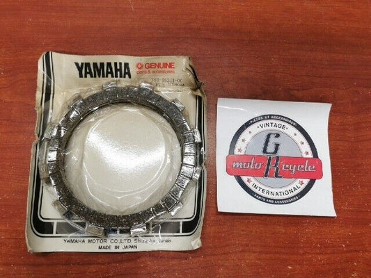 NOS Yamaha FRICTION PLATE QTY.5 383-16321-00-00 SUB 4H7-16321-01-00 4H7-163 Y118