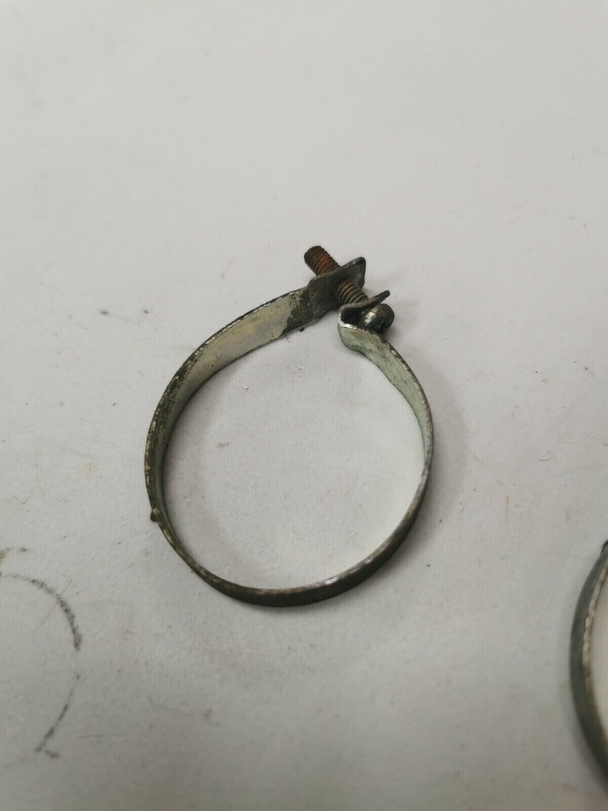 Honda XR200R 1984 front forks boots cover gaitors band clamp holder