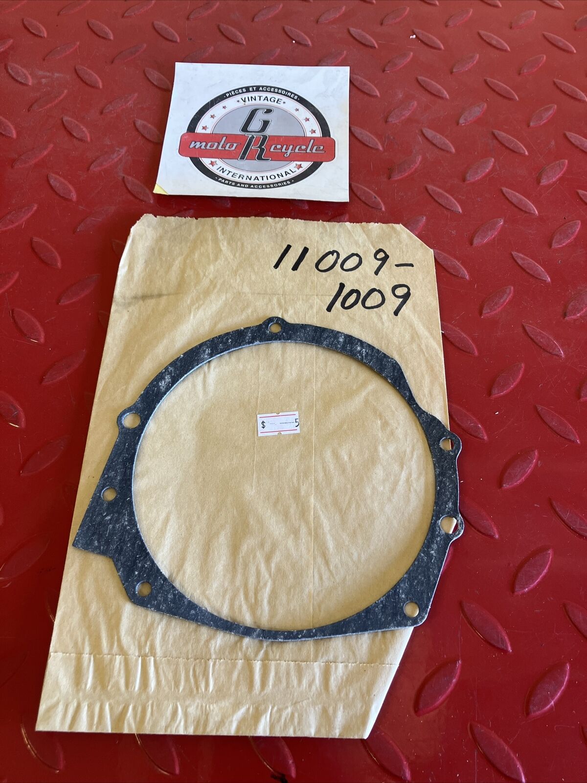 NOS Kawasaki KLR250 GENERATOR STATOR COVER GASKET K10