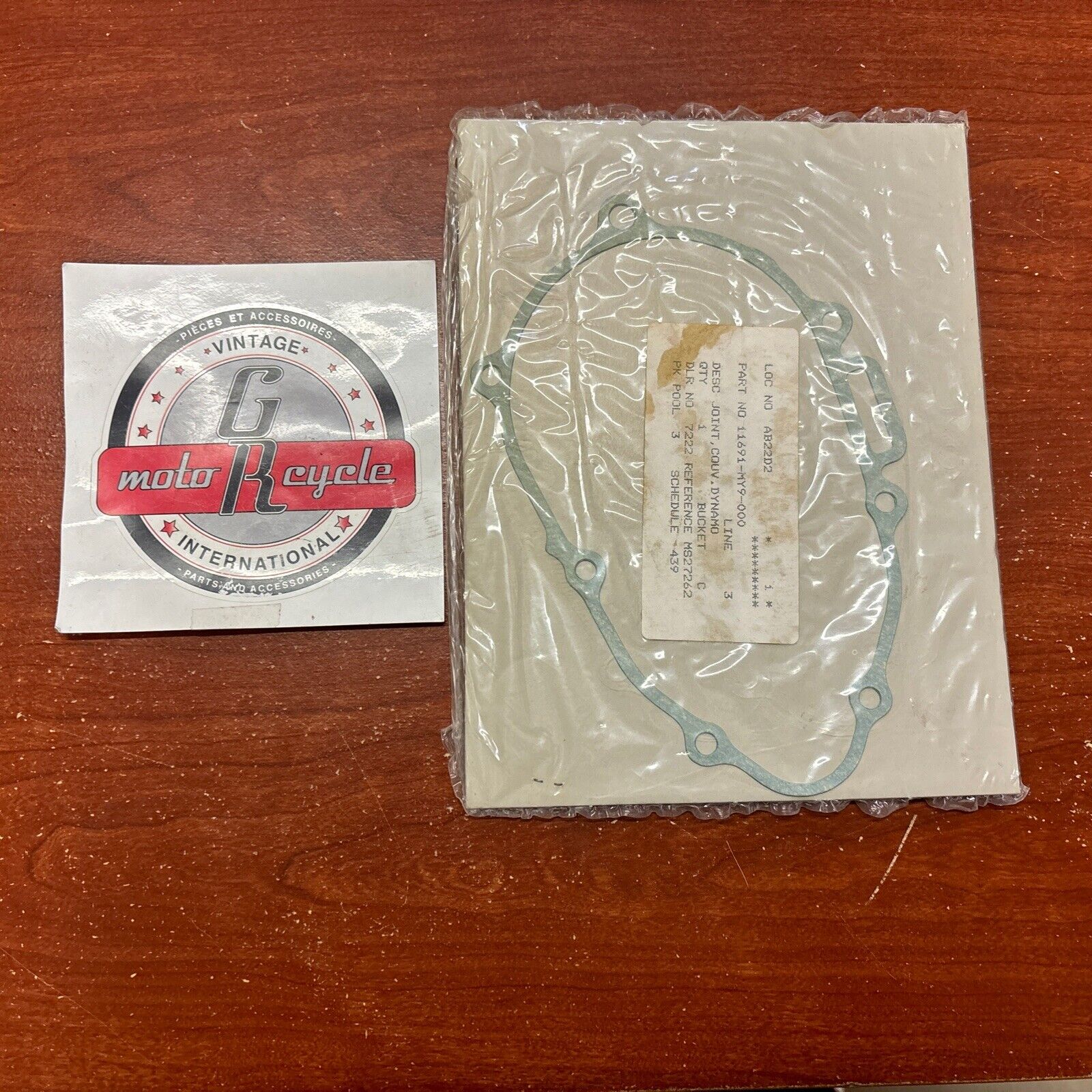 NOS Honda CB400 CBR400R CBR600F STARTER COVER GASKET 11691-MY9-000 H147