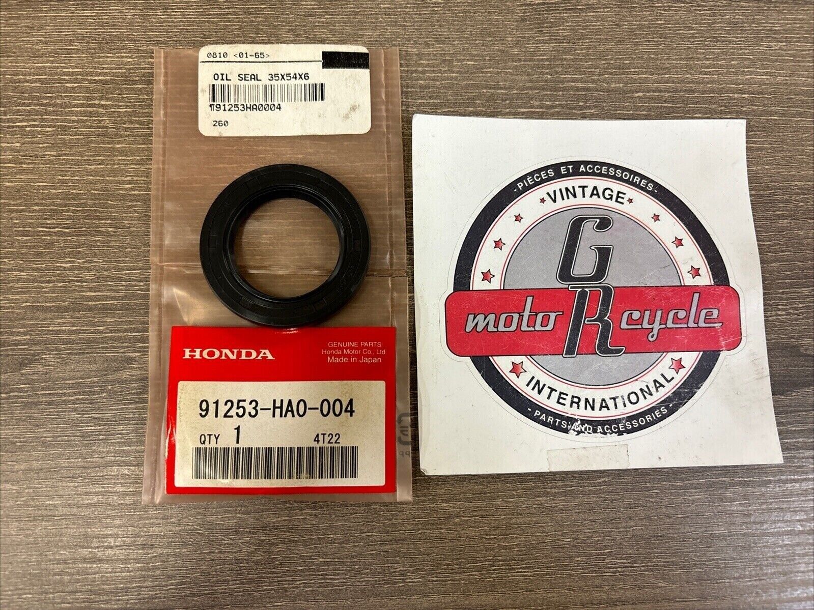 NOS Honda ATC250 ES ATC250 SX TRX250 TRX350 OIL SEAL 35X54X6 91253-HA0-004 H126