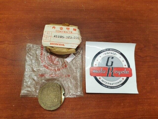 NOS Honda CB250 CB350 BRAKE PAD A 45105-323-036 SUB. 45105-390-003 H68