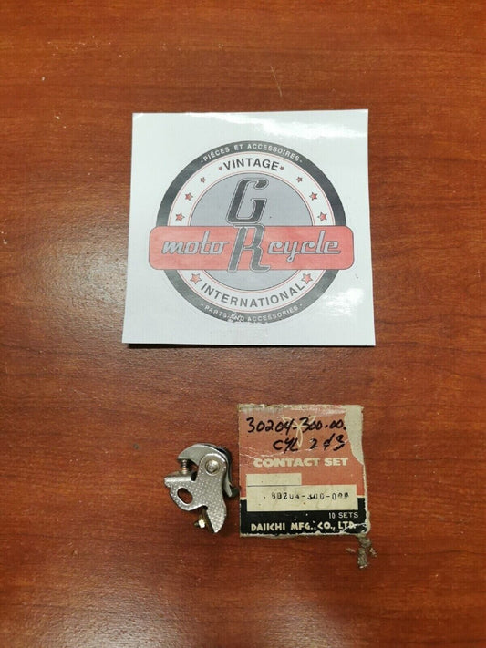 NOS Honda 1976 - 1978 CB550 CB750 POINTS (23) (DAIICHI)  30204-300-005 H34