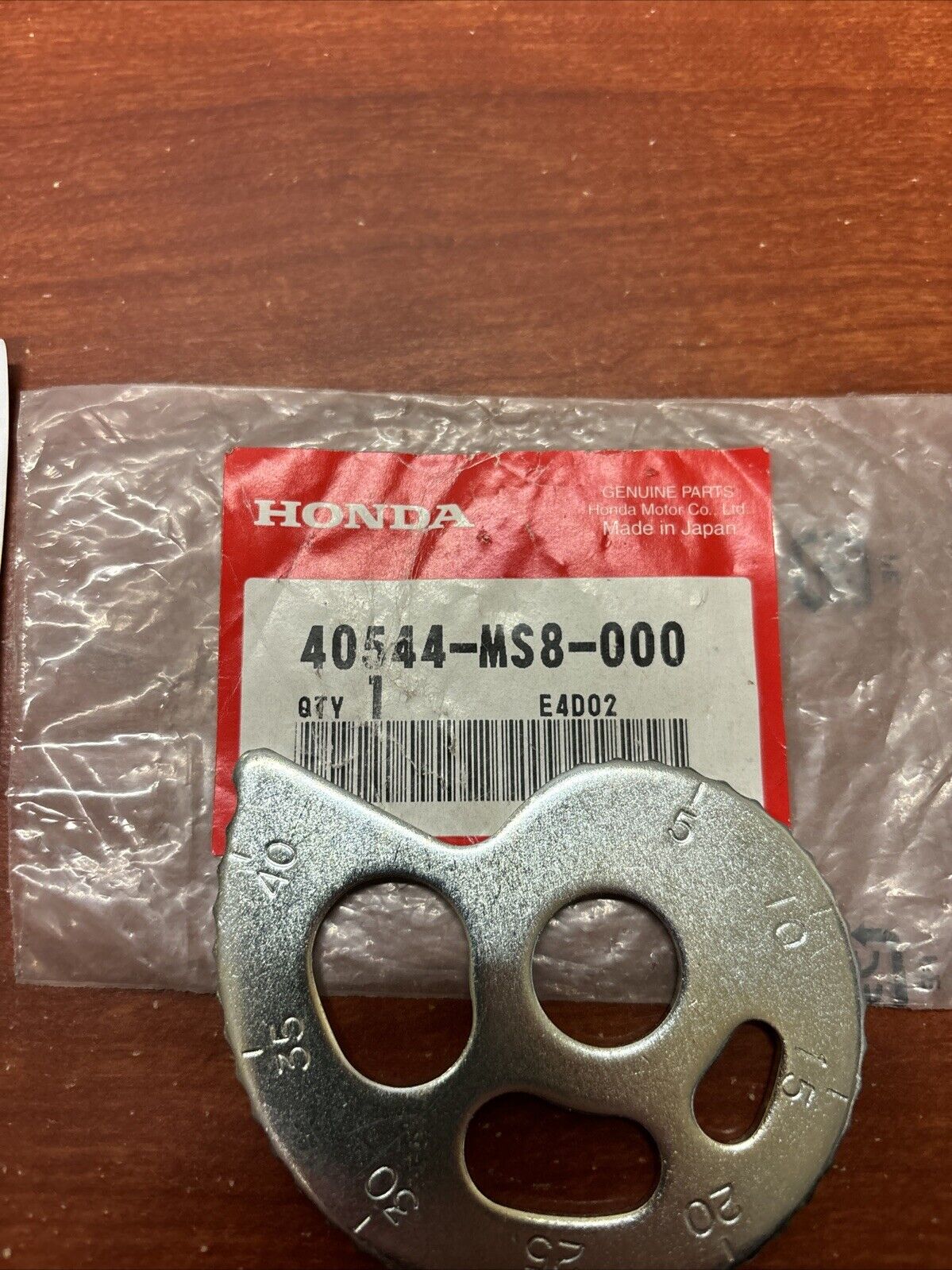 NOS Honda CRM250R XL250R XL350R XL600 XR200R CHAIN ADJUSTER 40544-MS8-000 H177