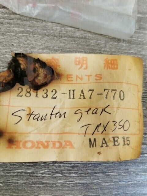 NOS HONDA TRX350 1987 - 1993 GEAR D STARTER REDUCTION 21T 28132-HA7-770 H102