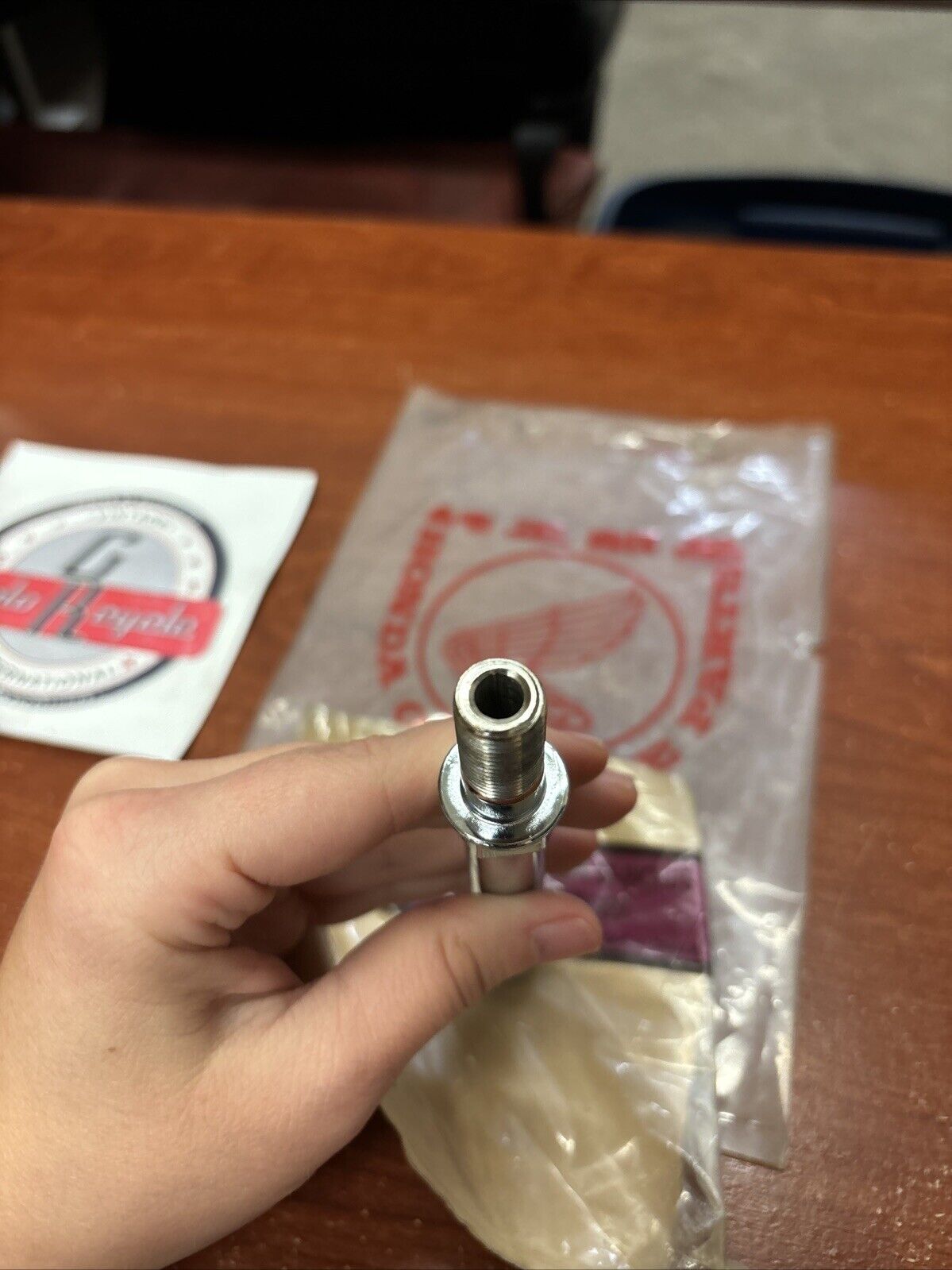 NOS Honda CB250 CB400 FRONT WINKER BOLT 90154-413-013 SUB 90154-413-003 H156