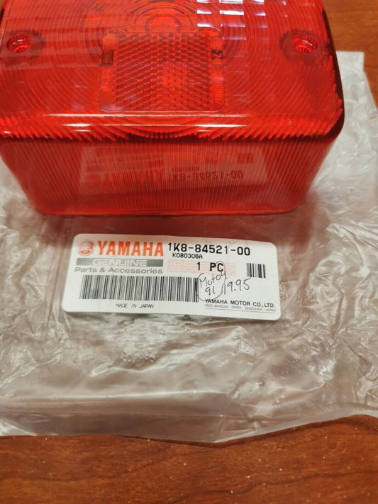 NEW NOS Yamaha YFM250 YFM350 YFM400 YFM600 TAILLIGHT LENS 1K8-84521-00-00 Y92