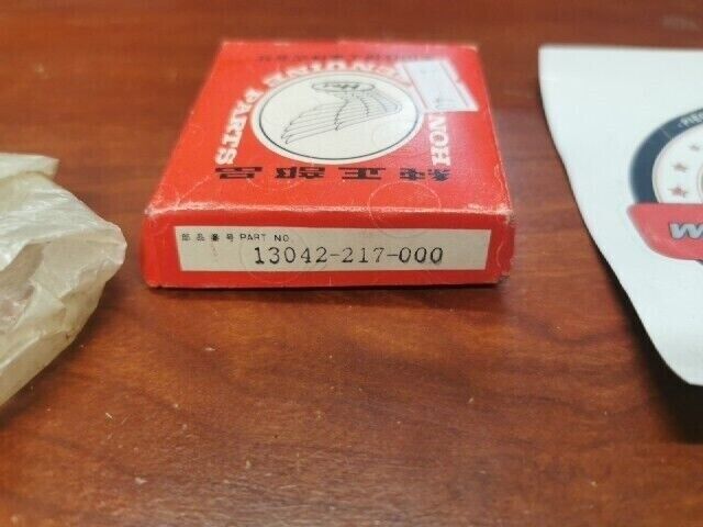 NOS Honda CA160 CB160 CL160 PISTON RING SET 0.75 13042-217-000 H78
