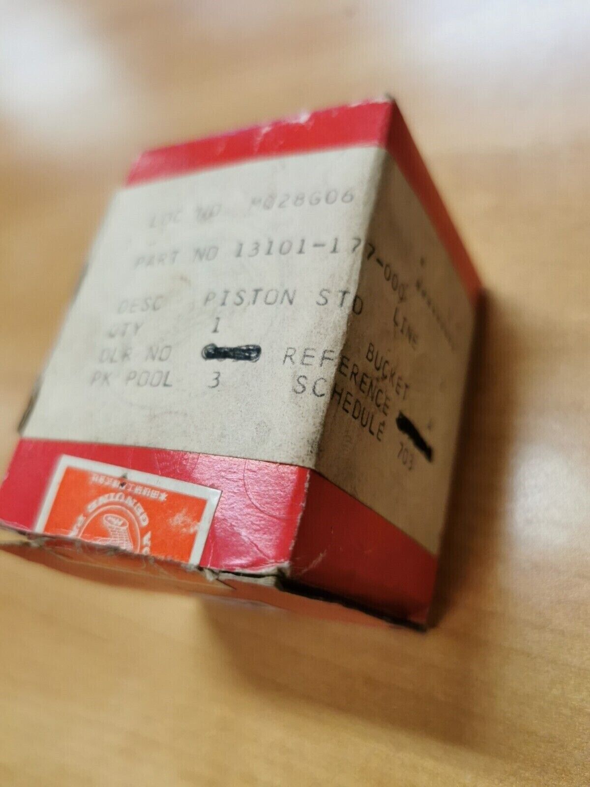 NOS HONDA  XL80  1981 - 1985  PISTON  STD  13101-177-000   H22