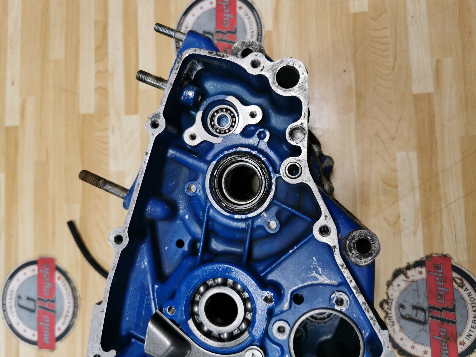 Suzuki RM125 1987 Crankcase crank case left right 1988