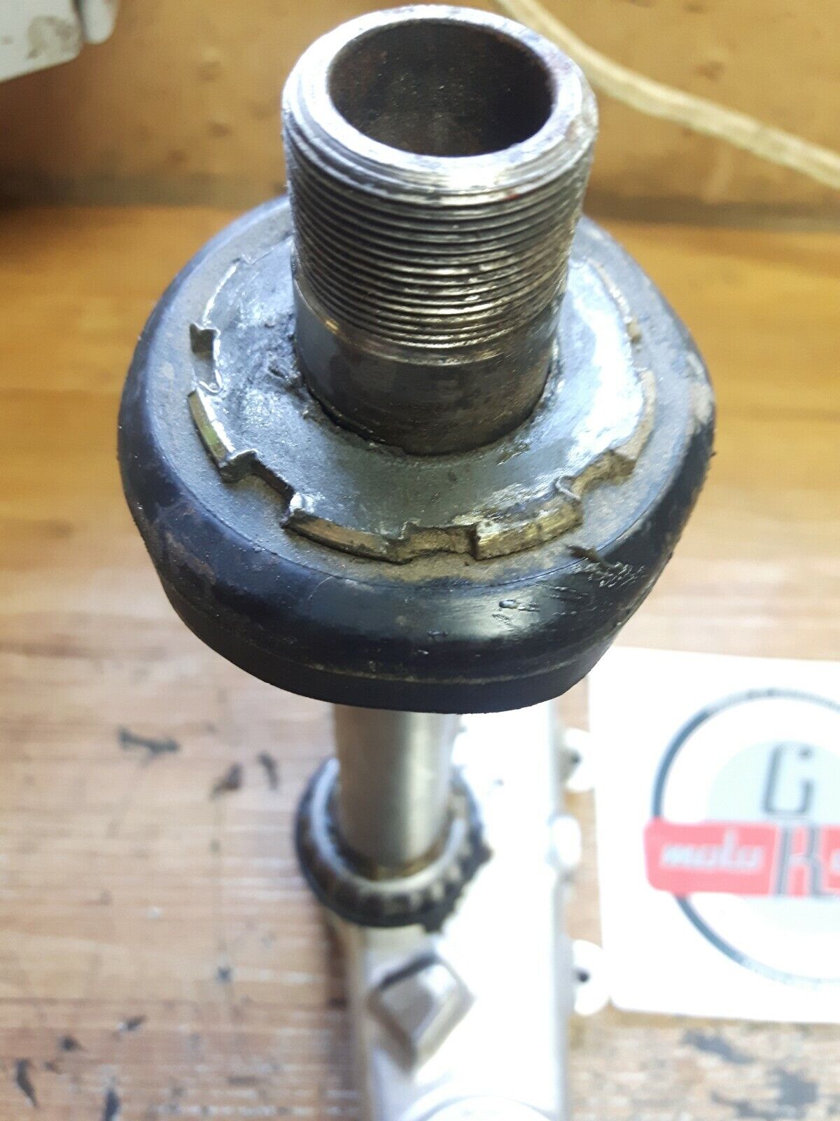 Honda XL250R 1984 streering stem triple tree clamp XL250 1985 1986 1987 .