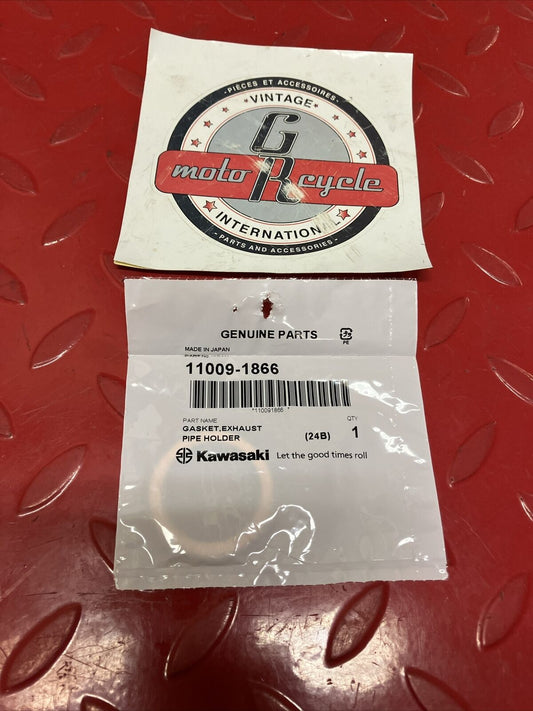NEW NOS KAWASAKI EXHAUST PIPE GASKET 11009-1866 K15