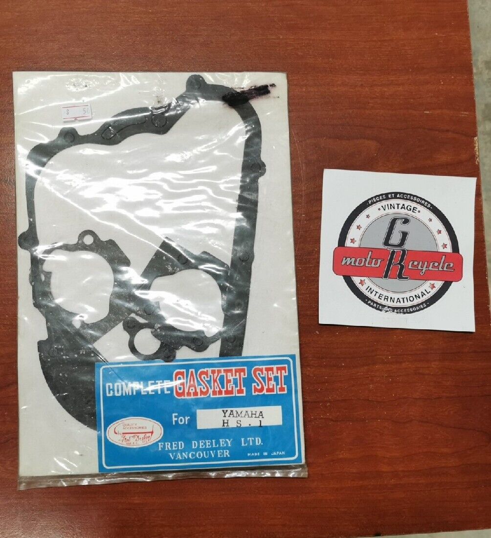NOS Yamaha HS1 COMPLETE GASKET KIT Y79