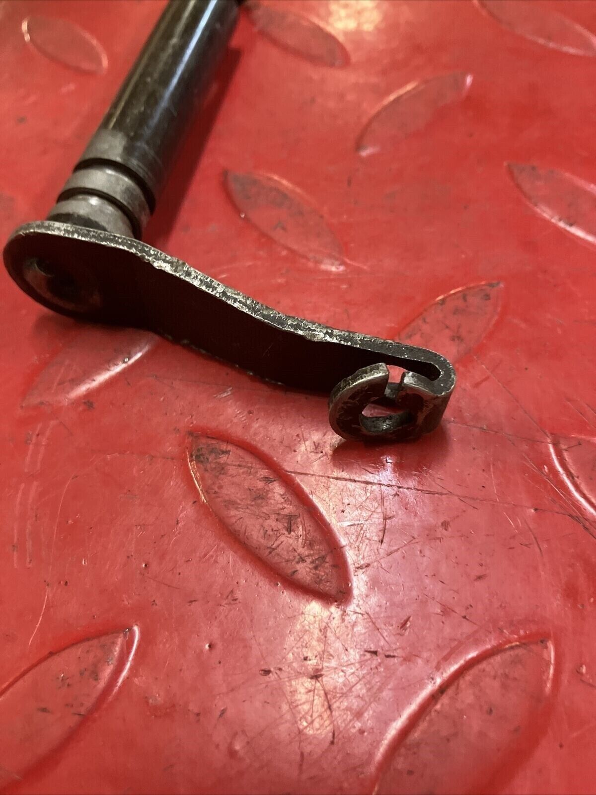 Kawasaki KX125 1983 clutch actuator lever lifter push arm release