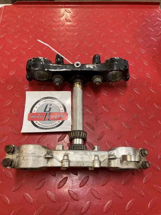 Honda CR250R 1984 steering stem top bridge triple clamp bridge CR125R CR500R
