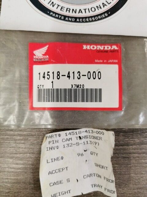 NOS HONDA CA125 CB125T CB250N CB400N CX500 Pin Cam Tensioner 14518-413-000  H111