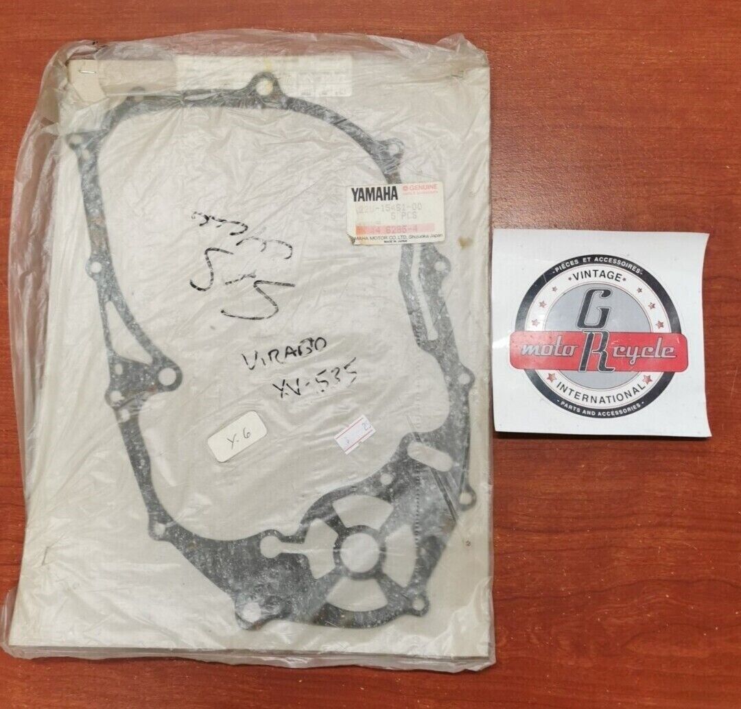 NOS Yamaha CRANKCASE COVER GASKET 22U-15461-00-00 SUB. 4VR-15461-00-00 Y94