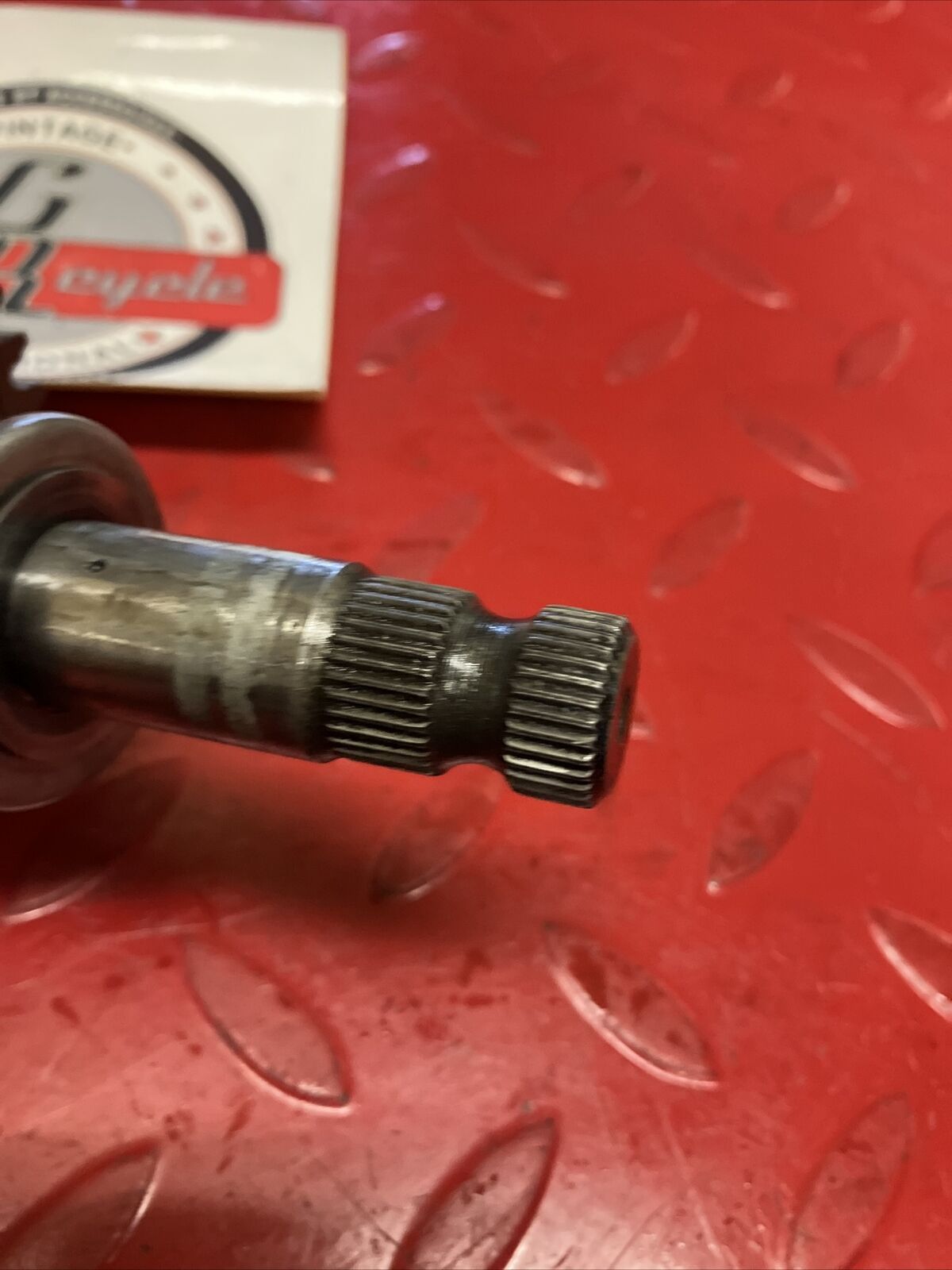 Honda XL250R 1982 Kickstarter kick starter shaft gear spindle stopper 1983
