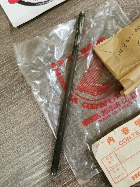 NOS HONDA C100 C102 C105 C105T C310S C320S ROD EXHAUST PUSH 14421-001-030 H95