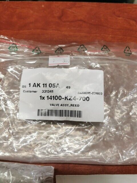 NOS Honda 1990 1991 CR125R REED VALVE 14100-KZ4-700 H80