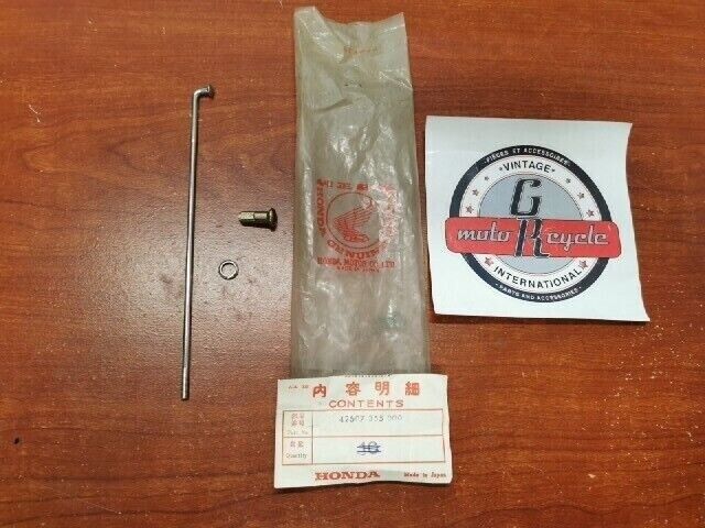 NOS Honda TL125 SPOKE B (9X168.5) 42607-355-000 SUB 97547-5217710 H99