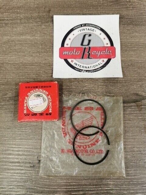 NOS HONDA MT125 1974 - 1976 RING SET 0.75  13014-361-004 H77