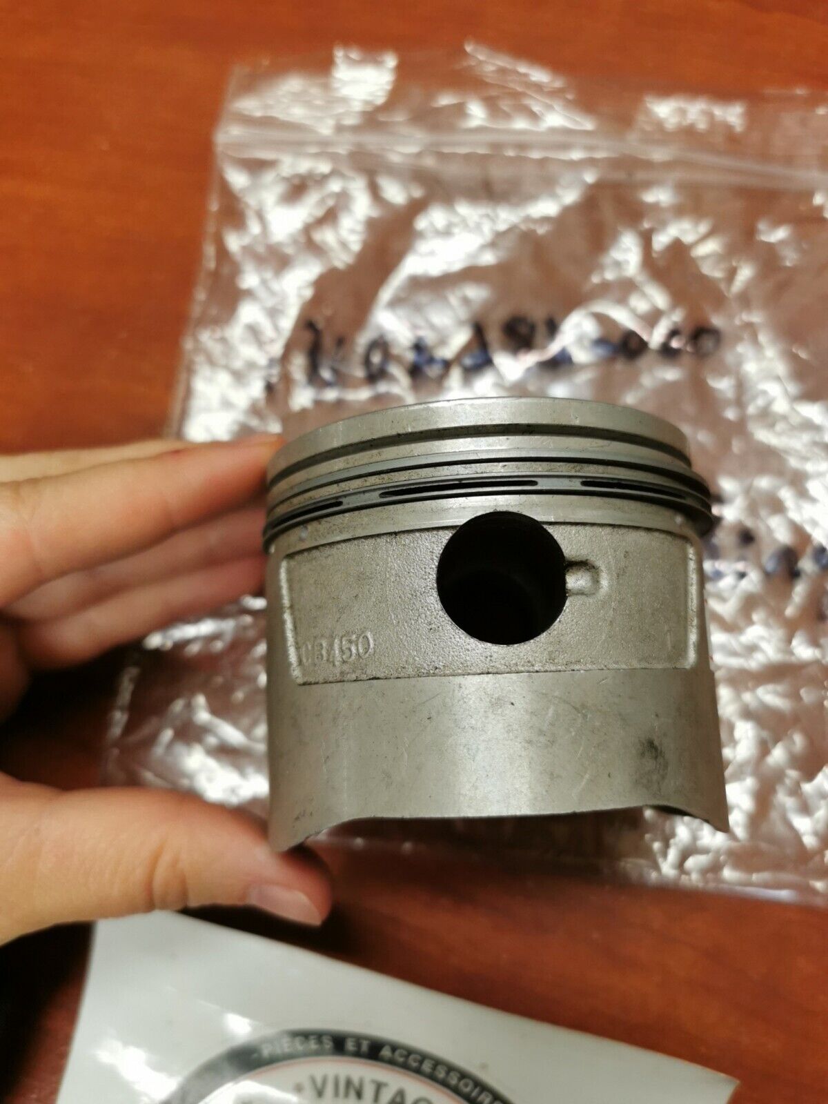NOS Honda CB450 PISTON & RING 13103-282-000 H62