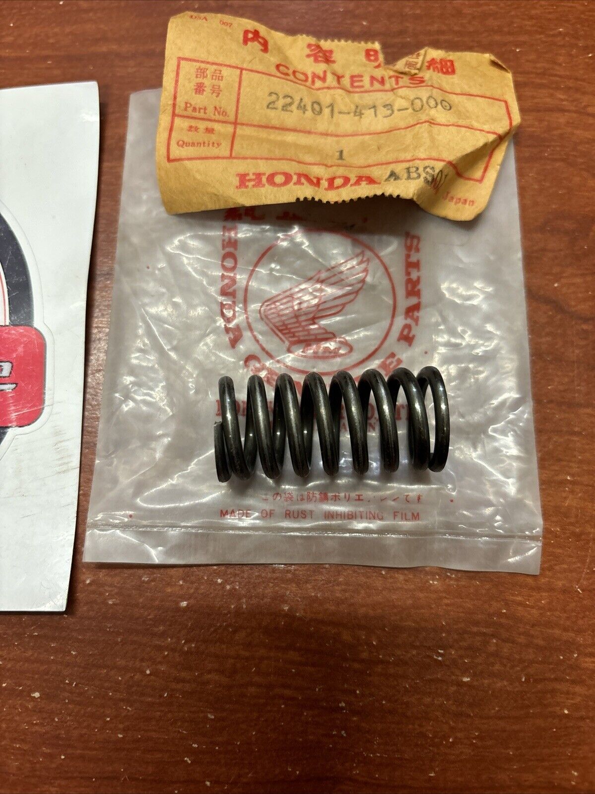 NOS Honda CB400 CB450 CM400 CM450 CLUTCH SPRING 22401-413-000 H156