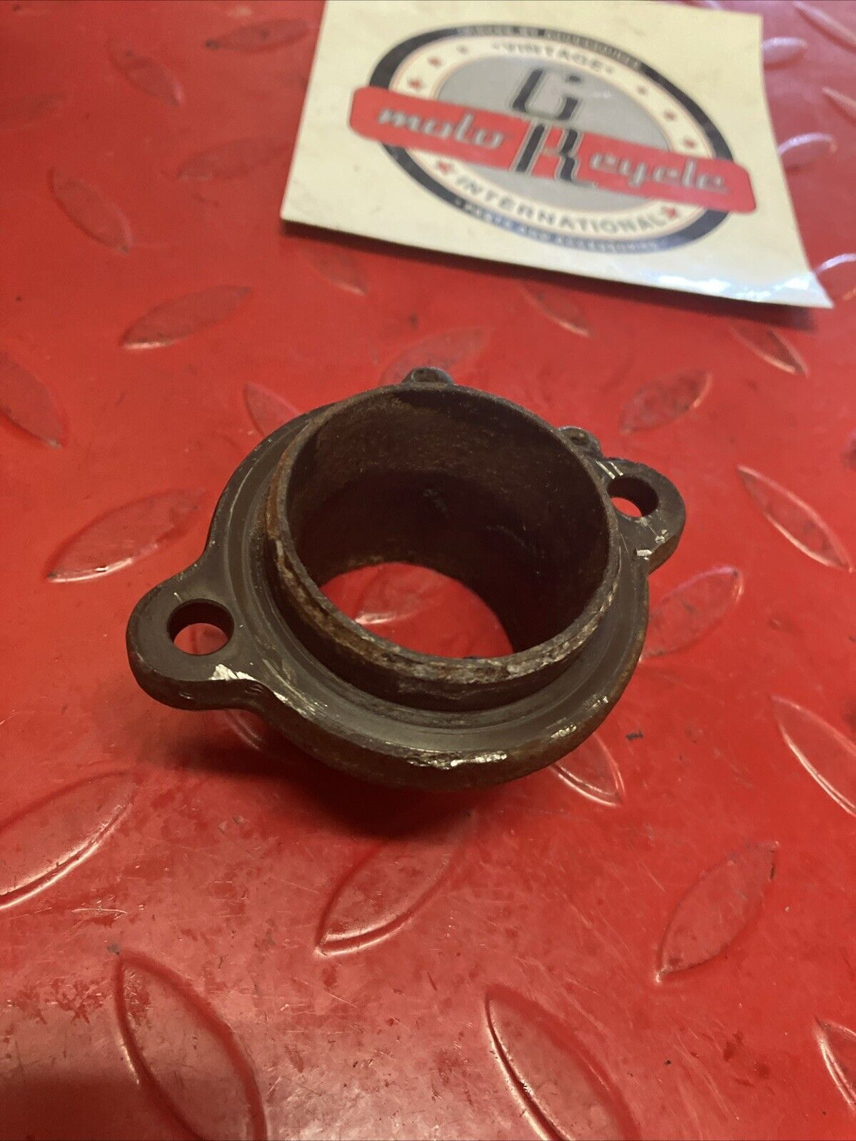 Honda MT125 1975 Exhaust manifold flange joint 1974 1976