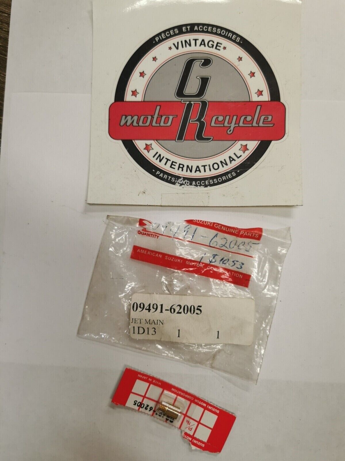 NOS SUZUKI RM125 RM250 MAIN JET 09491-62005 S29