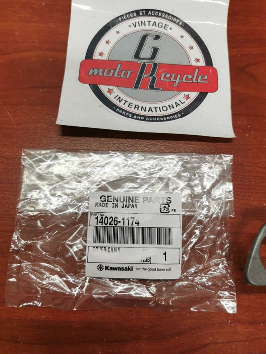 NEW NOS Kawasaki KX500 KX250 KDX250 CHAIN COVER 14026-1174 K34