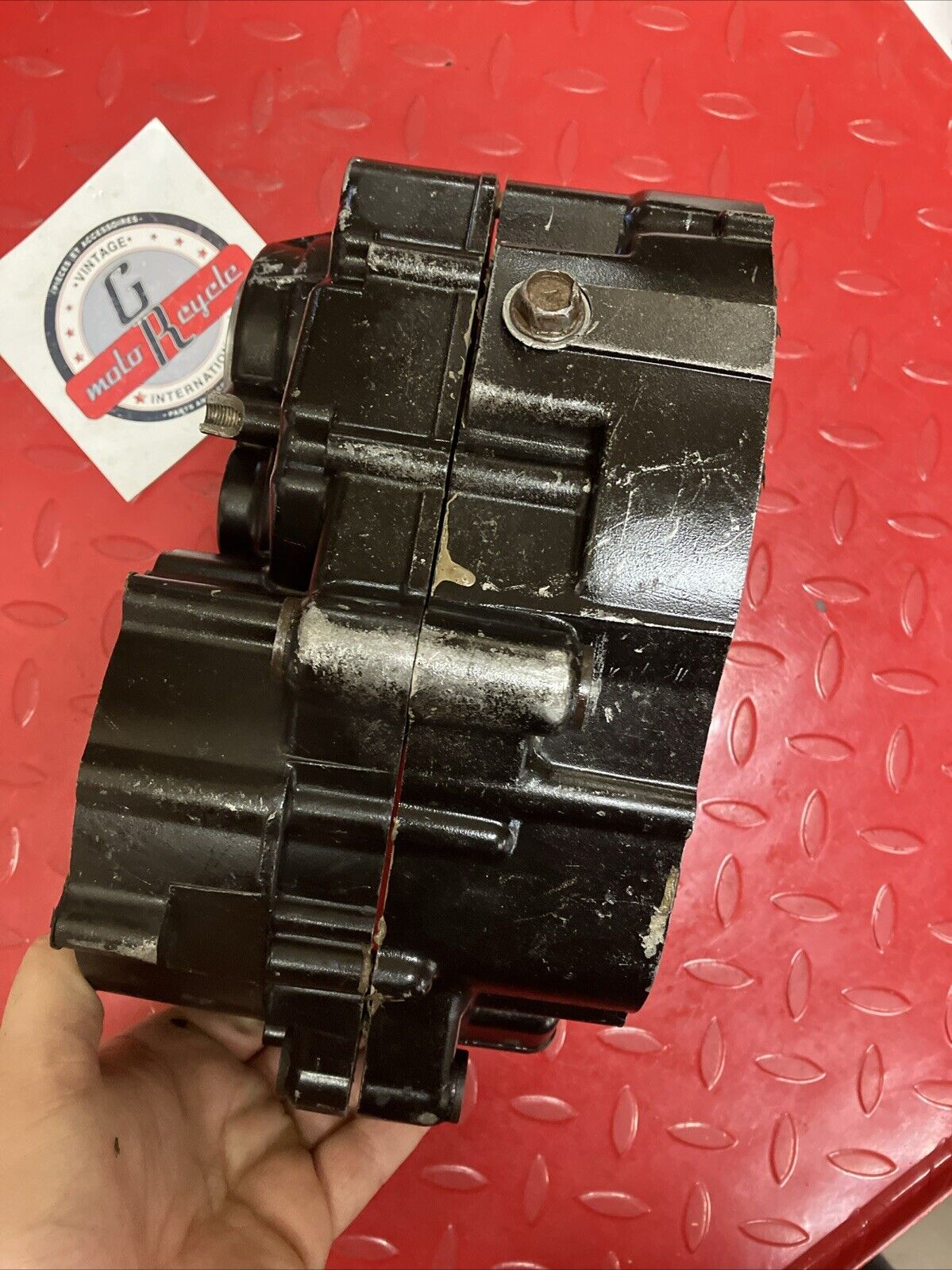 Kawasaki KDX200 1986 crankcase set left right crank case 1987