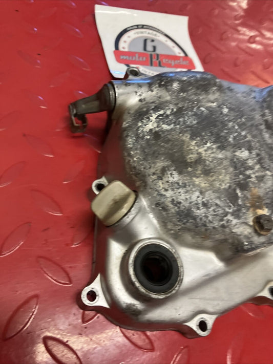 Honda XR75 1974 right crankcase clutch cover 1974 1975 1976