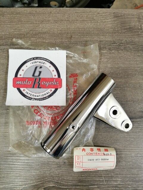 NOS HONDA CB175 CB200 CB200T 1973 1974 1976 COVER R FORK UP 51610-453-000XW H94