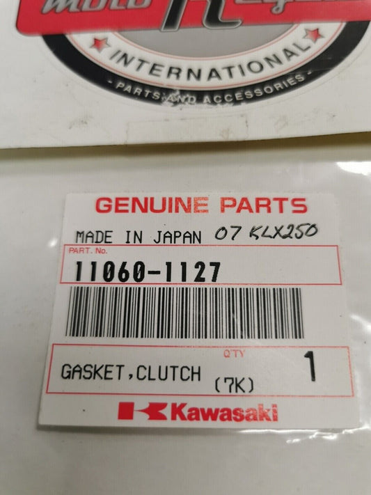 NOS KAWASAKI KLR250 KL250 1985 - 2005 CLUTCH COVER GASKET 11060-1127 K31