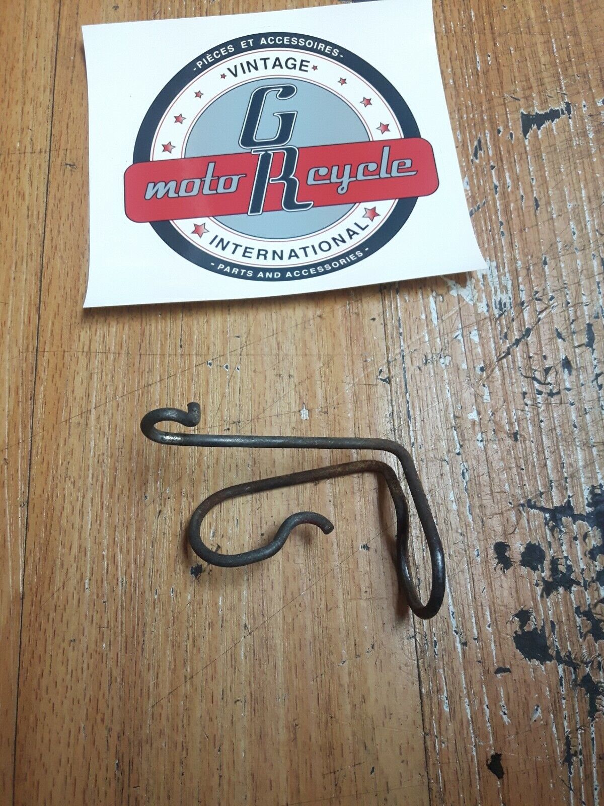 Honda XL600R 1984 clutch cable clamp bracket guide holder stay 1983 - 1987