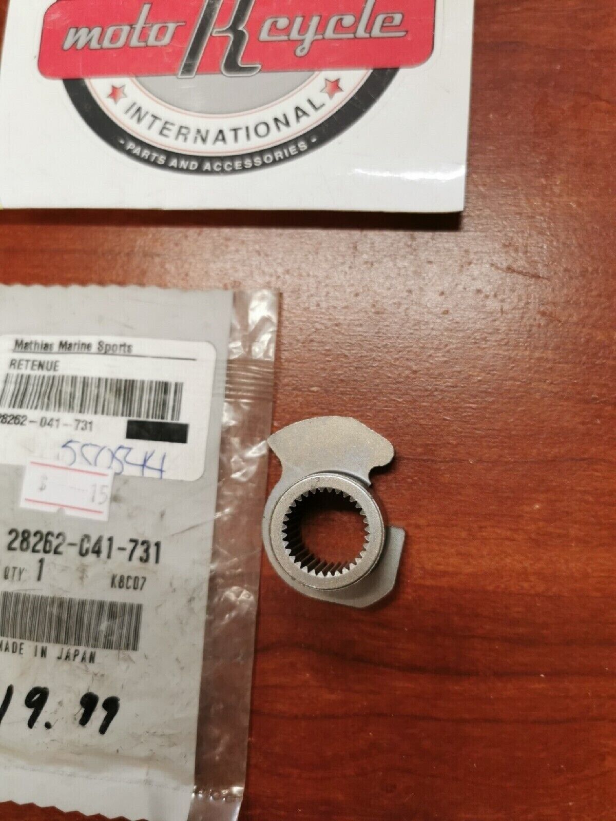 NOS Honda S65 Z50 XL70 CL70 SL70 C70 CT70 RETAINER KICK SPRING 28262-041-731 H33