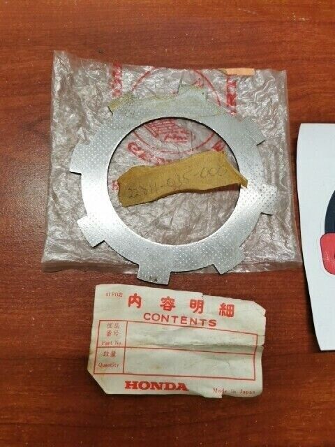 NOS Honda CD65 CD70 CL50 CLUTCH PLATE 51410-950-013 SUB. 22331-041-000 H69