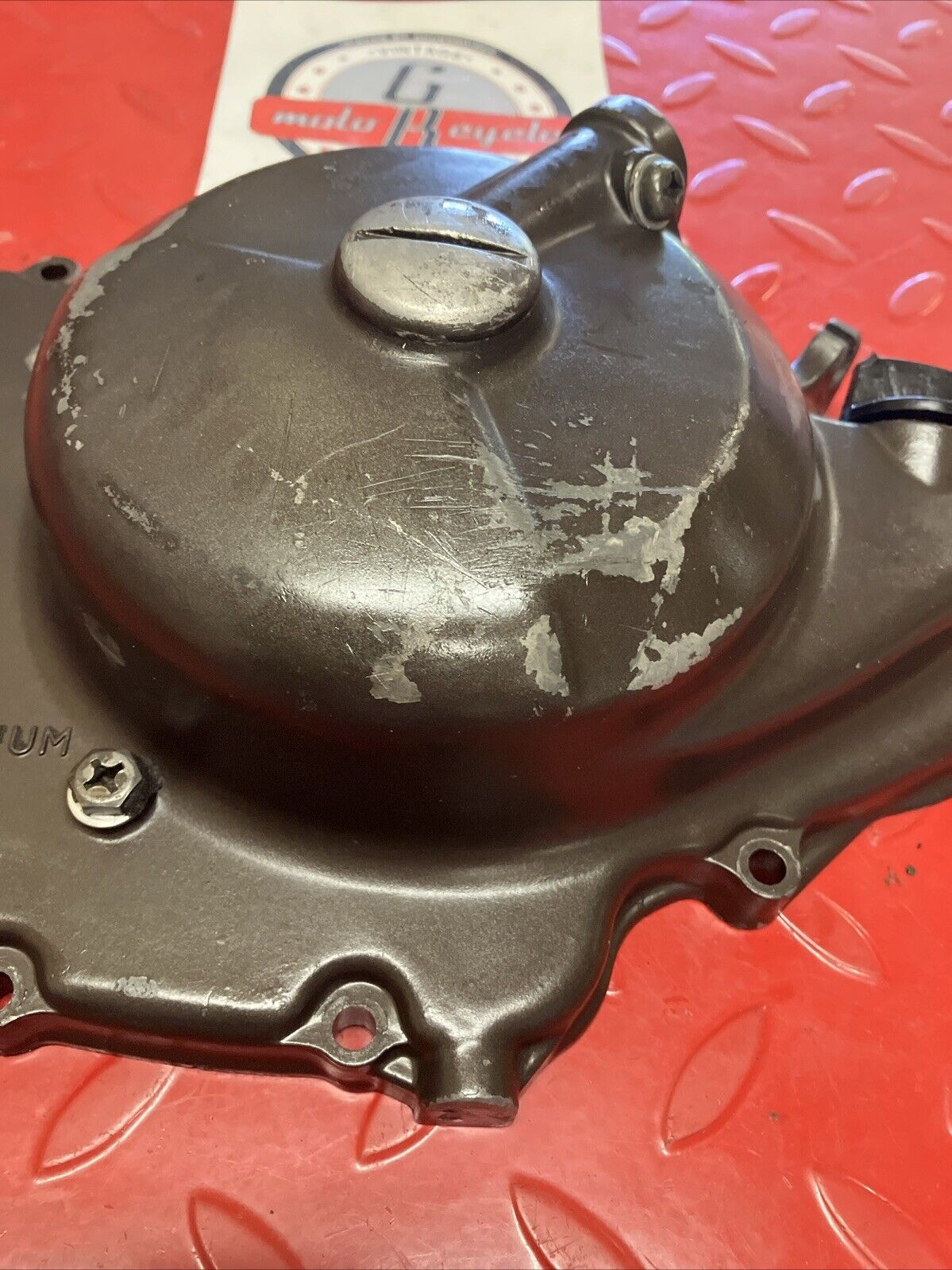 Honda MT125 1975 Right crankcase clutch cover 1974